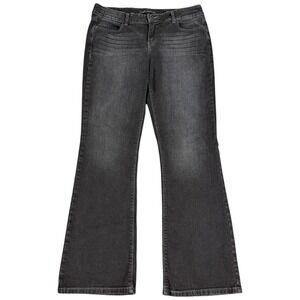 Levis 526 Slender Bootcut Corduroy Pants Women‎ 12 Black 35x31 Pocket Flap Y2K